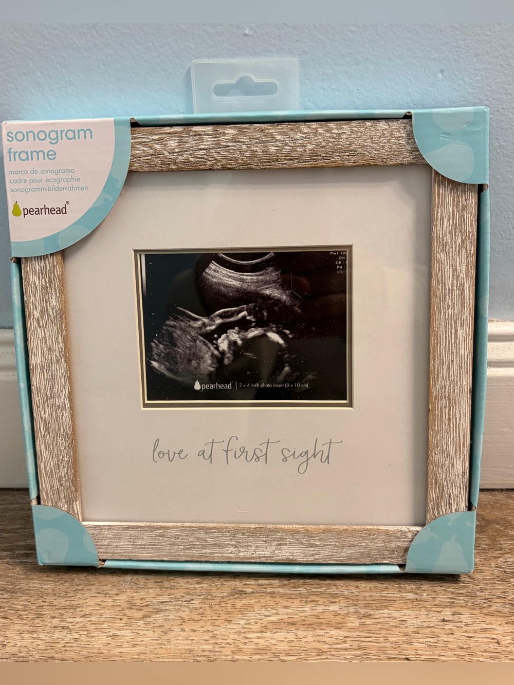Pearhead Sonogram "love at first sight" Frame New in Box